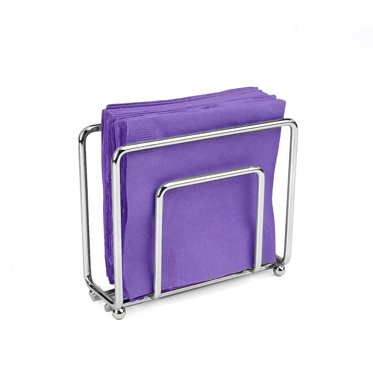 Mind Reader Stainless Steel Decorative Standing Napkin Holder & Reviews